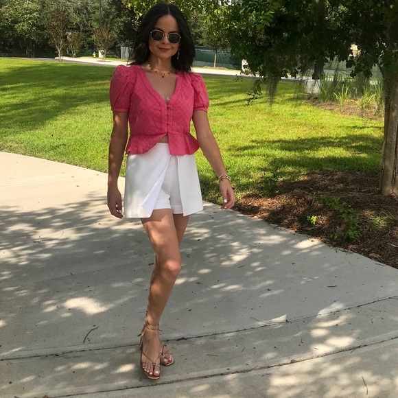 BCBGMaxAzria Pants - BCBG White short